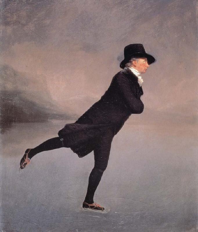 RAEBURN, Sir Henry Reverend Robert Walker Skating on Duddin Germany oil painting art